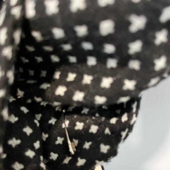 Y2K Forever 21 Black Polka Dot Blazer Size Large - Picture 14 of 16
